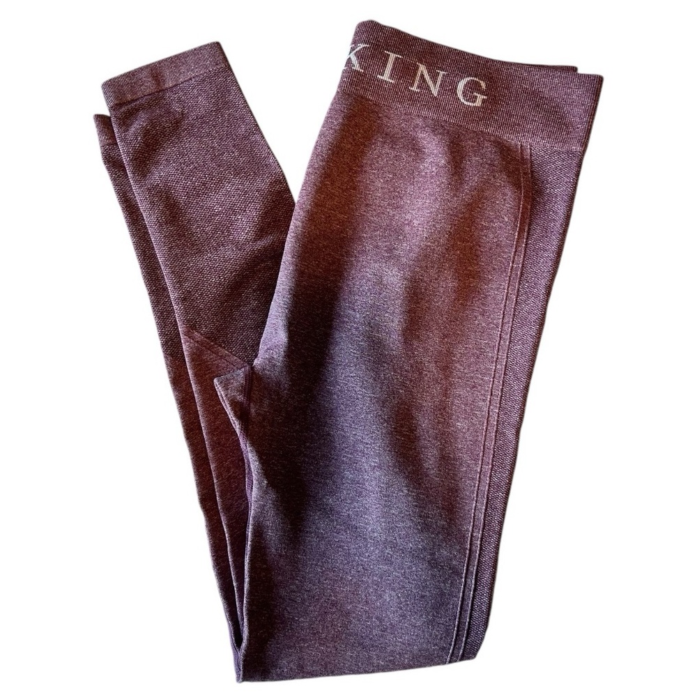 Gym King Leggings - Purple - Size 14/16 (UK)